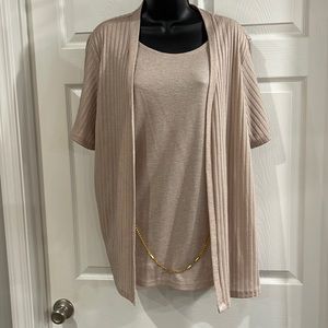 Beige Colored Top
